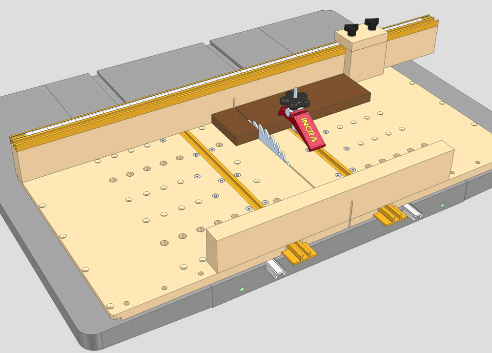 Crosscuts with a Table Saw Sled (DIY)