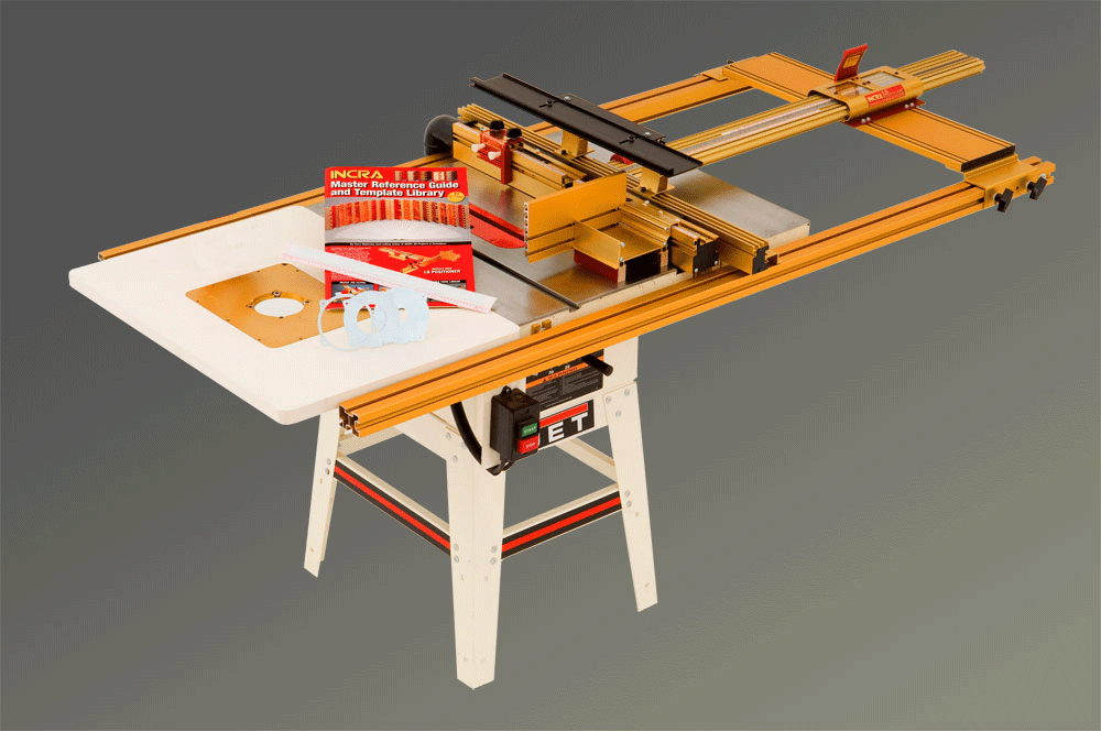 Combined table deals saw and router